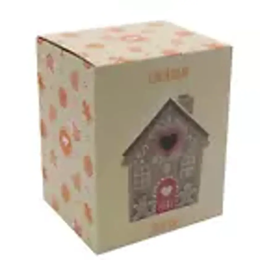 Gingerbread Wood Tissue Box