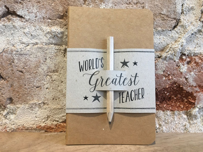 World's Greatest Teacher Notebook