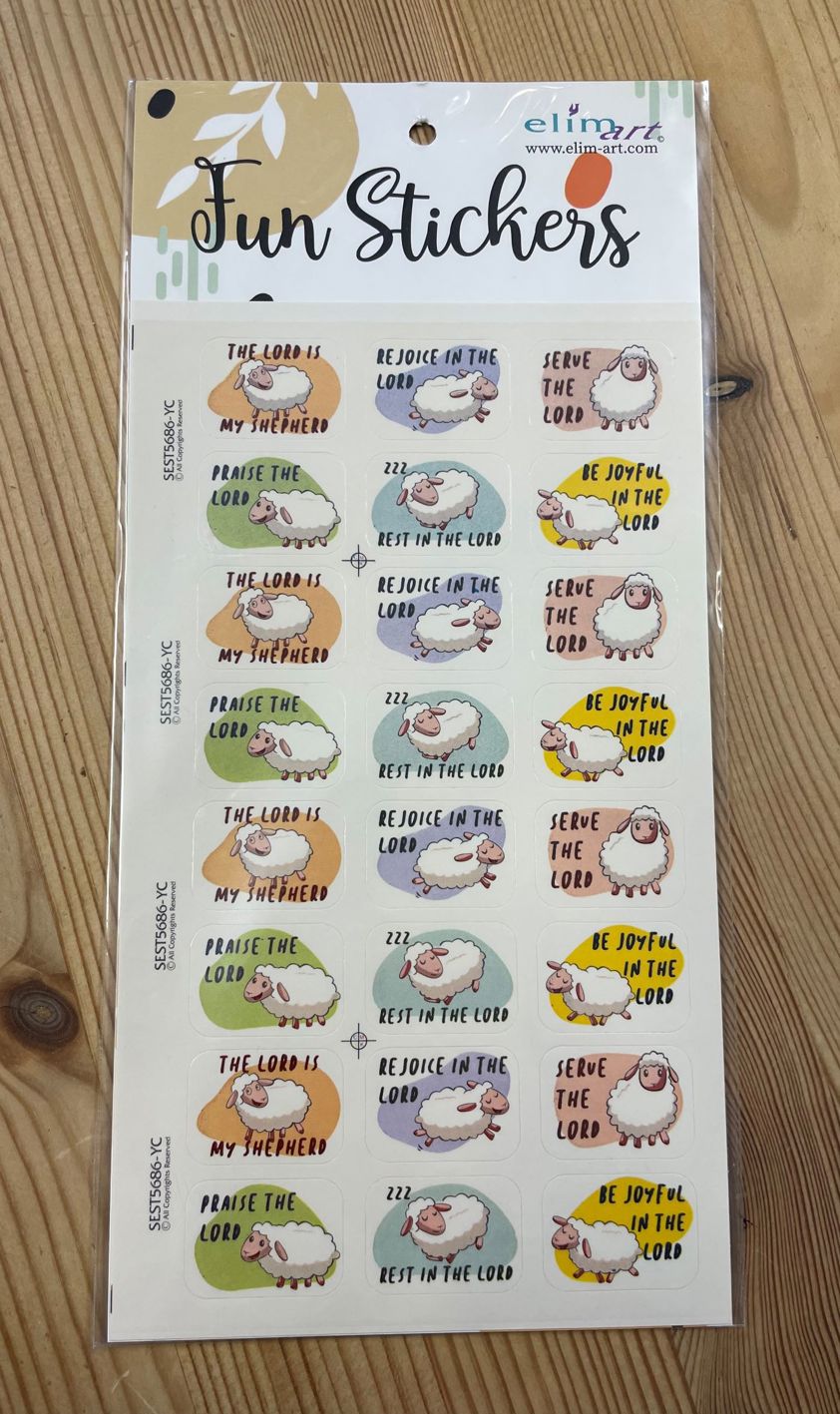 Fun Stickers - Lamb