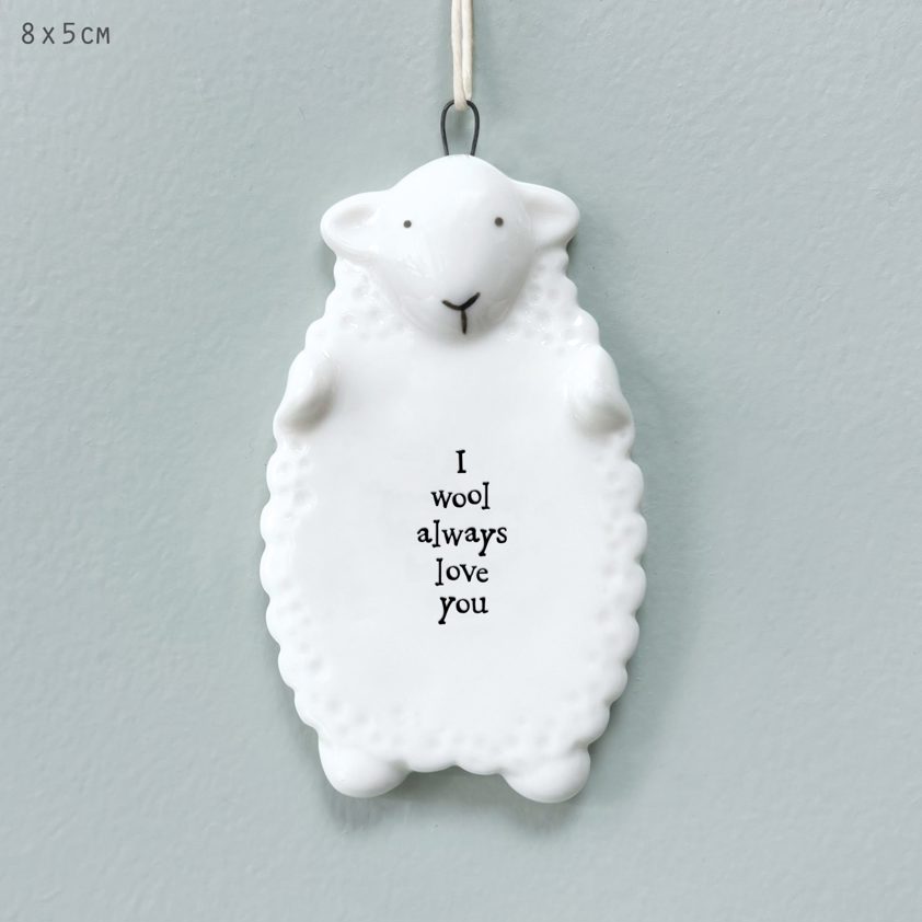 Sheep hanger - I wool always love you