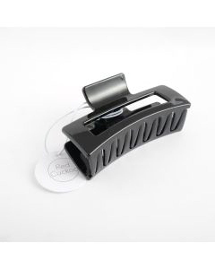 Rectangle Hair Claw Clip Black