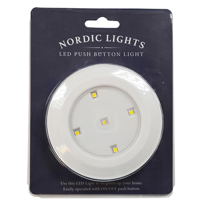 Nordic Lights LED Push Button Light