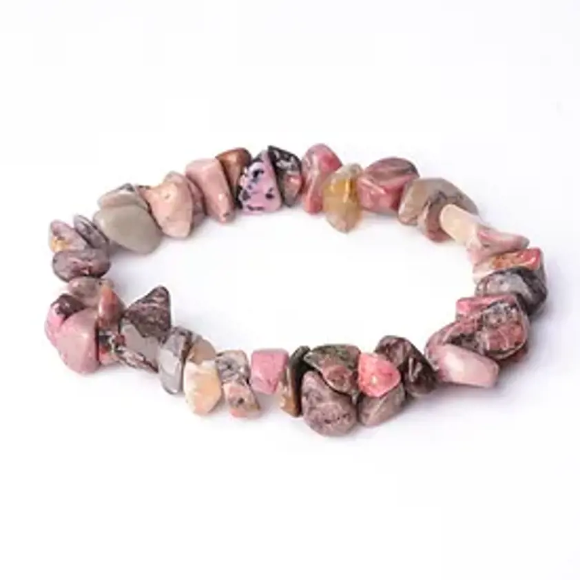 Bracelet Chunky - Rhodonite