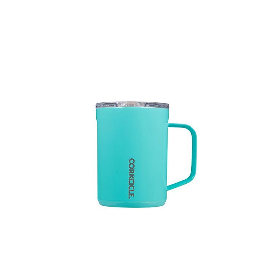 Gloss Turquoise Corkcicle Mug