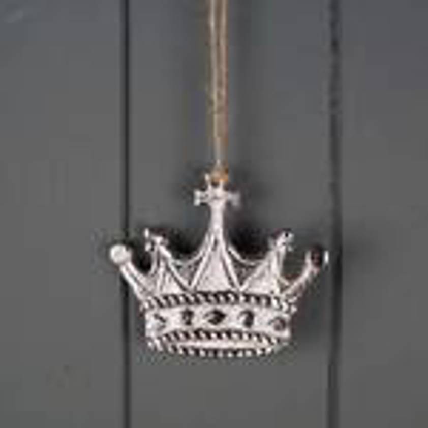 Cross Hanging Metal Crown (9cm)
