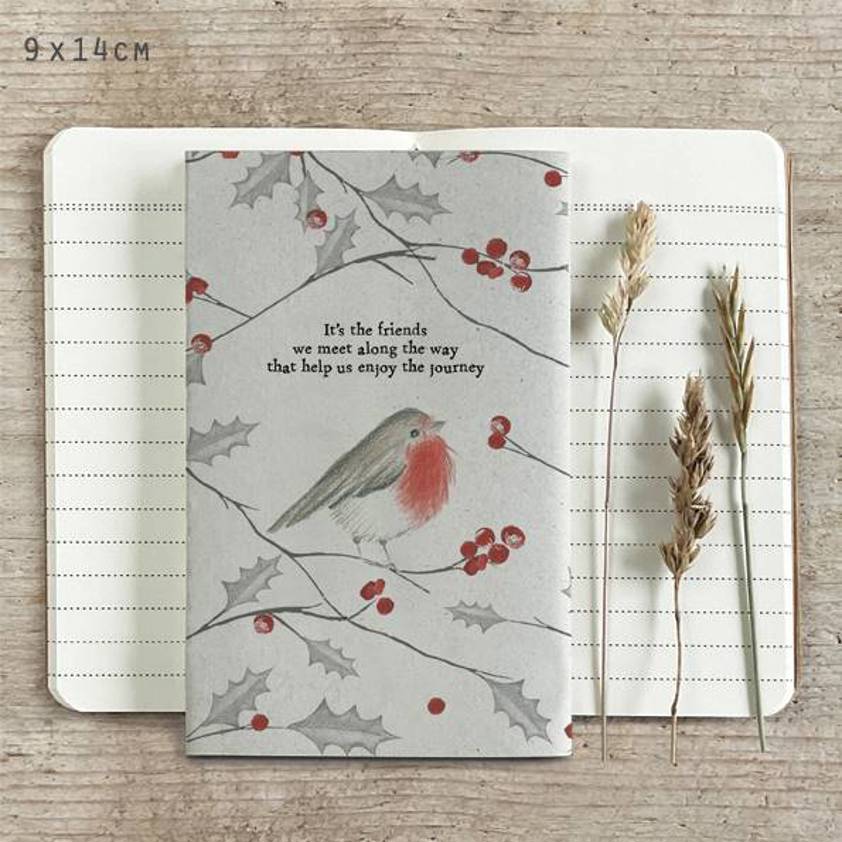 Small Birds note book - Robin - Friends we meet