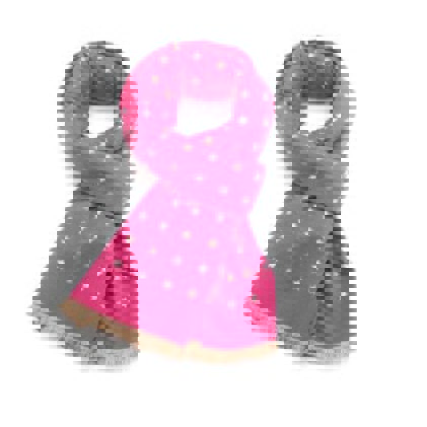 Flo Stars Scarf Fuschia