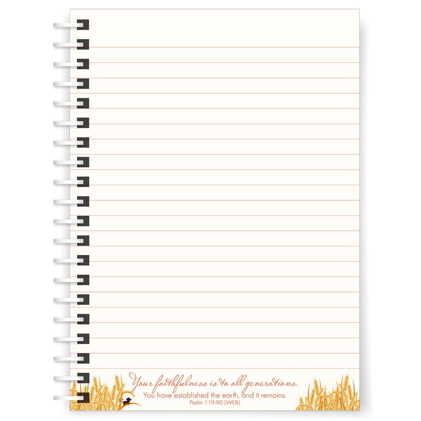 God is Faithful A5 notebook