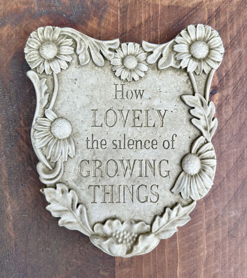 Stone Growing Plaque