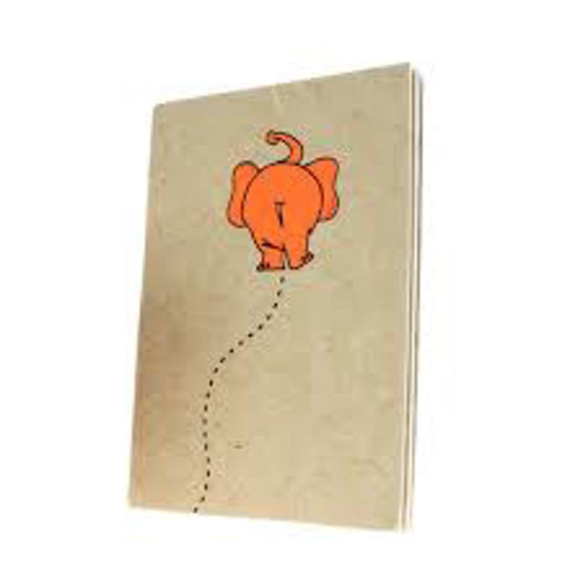 Elephant poo notepad