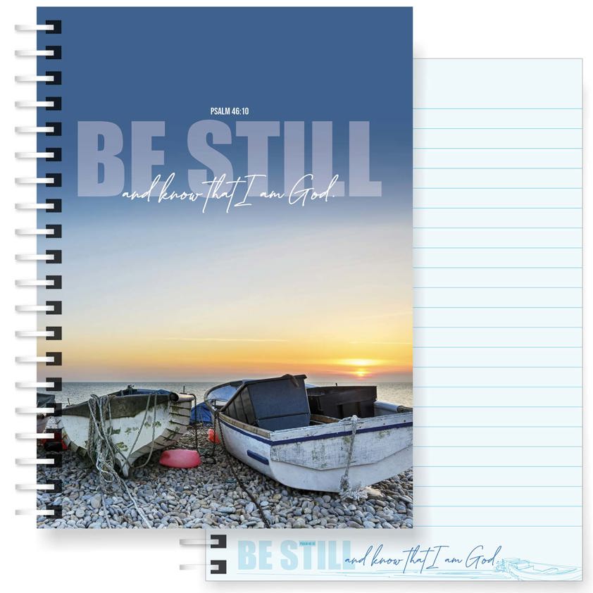Be Still A5 notebook