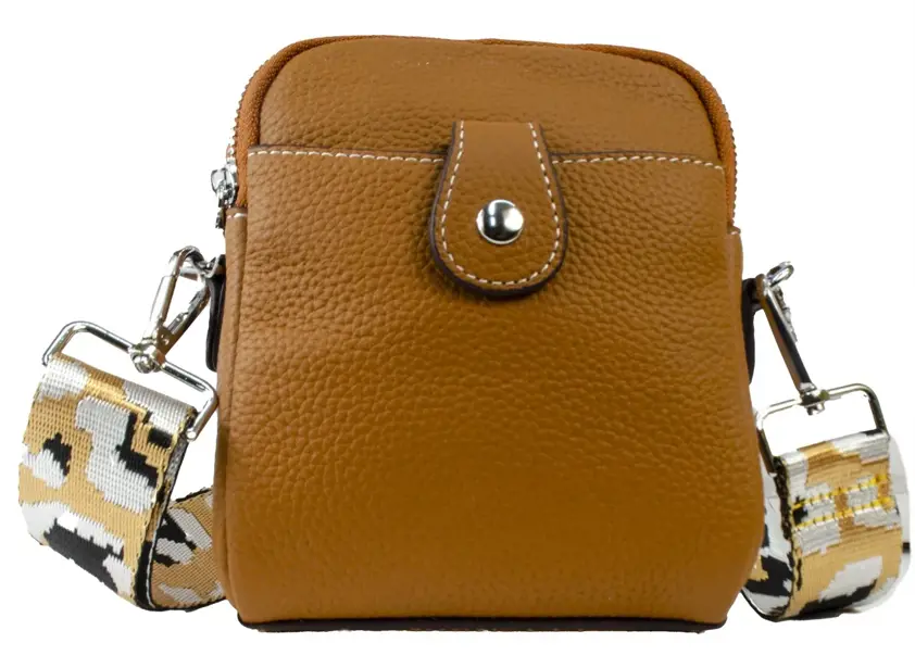 Brown Small Leather Bag