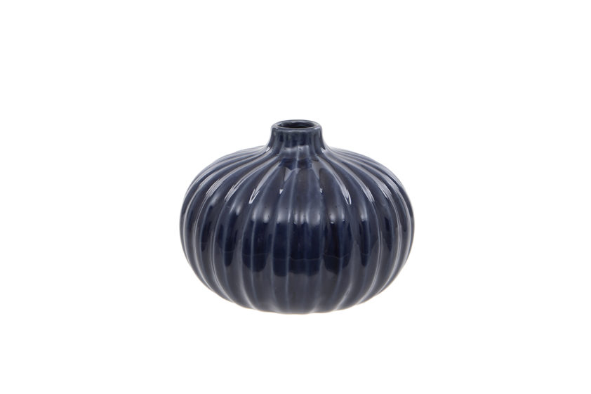 Round Vase Blue