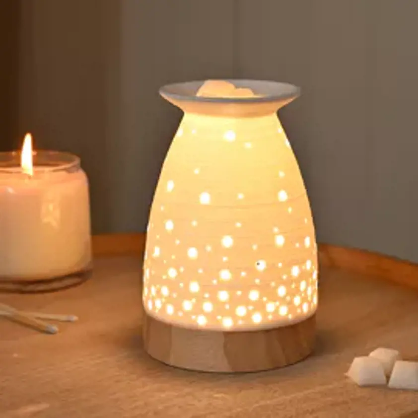 Hestia Ribbed Aroma Lamp