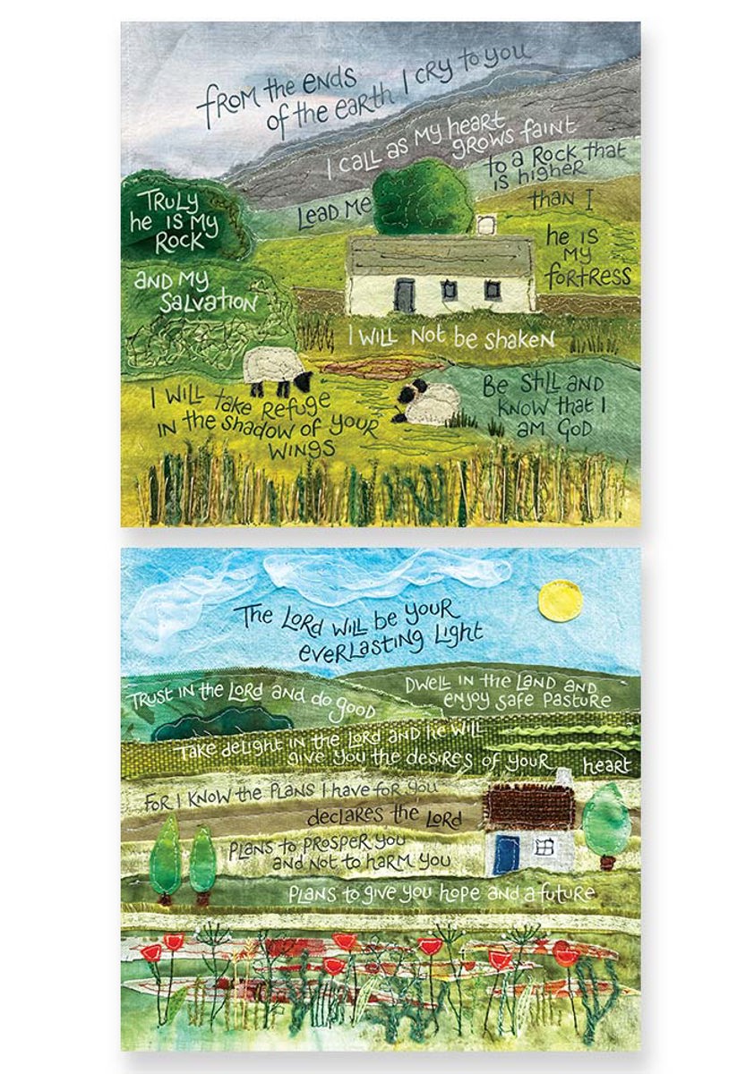 Be Still and Everlasting Light HD Notecards