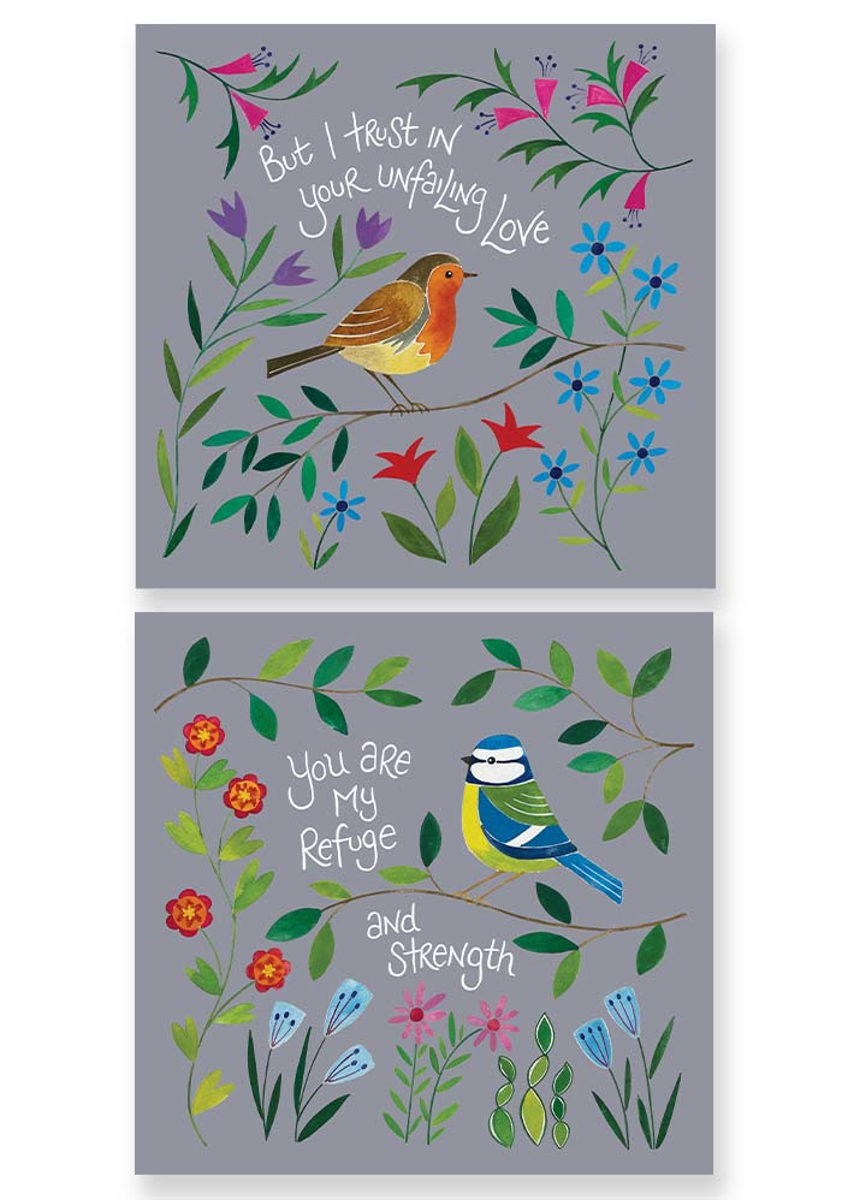 Refuge and Strength HD Notecards