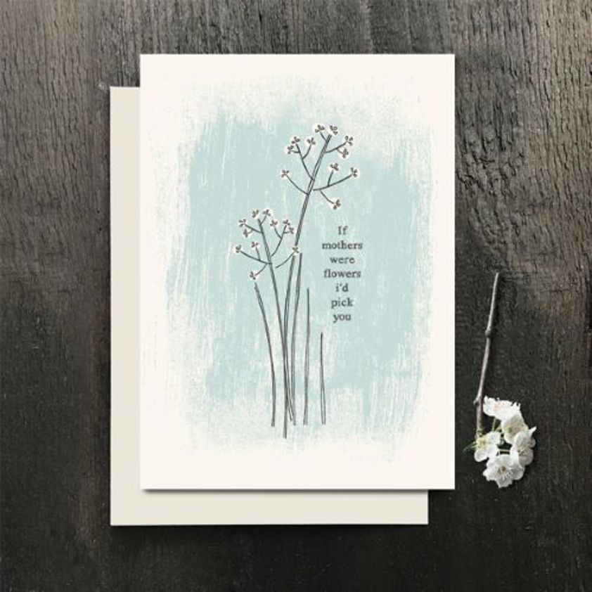 Blossom card-If mothers were flowers