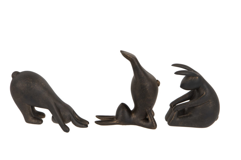Yoga Bunnies Bronze sold individually