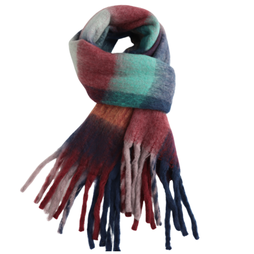 Tartan Scarf Navy
