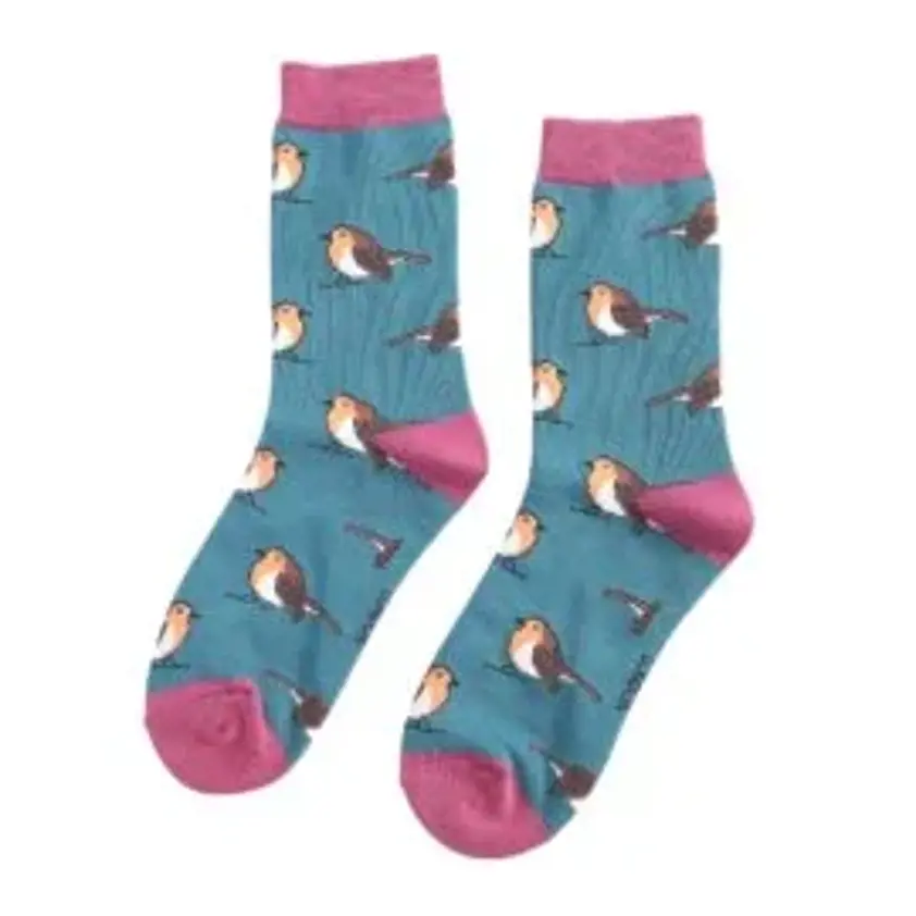 Robins Socks Teal