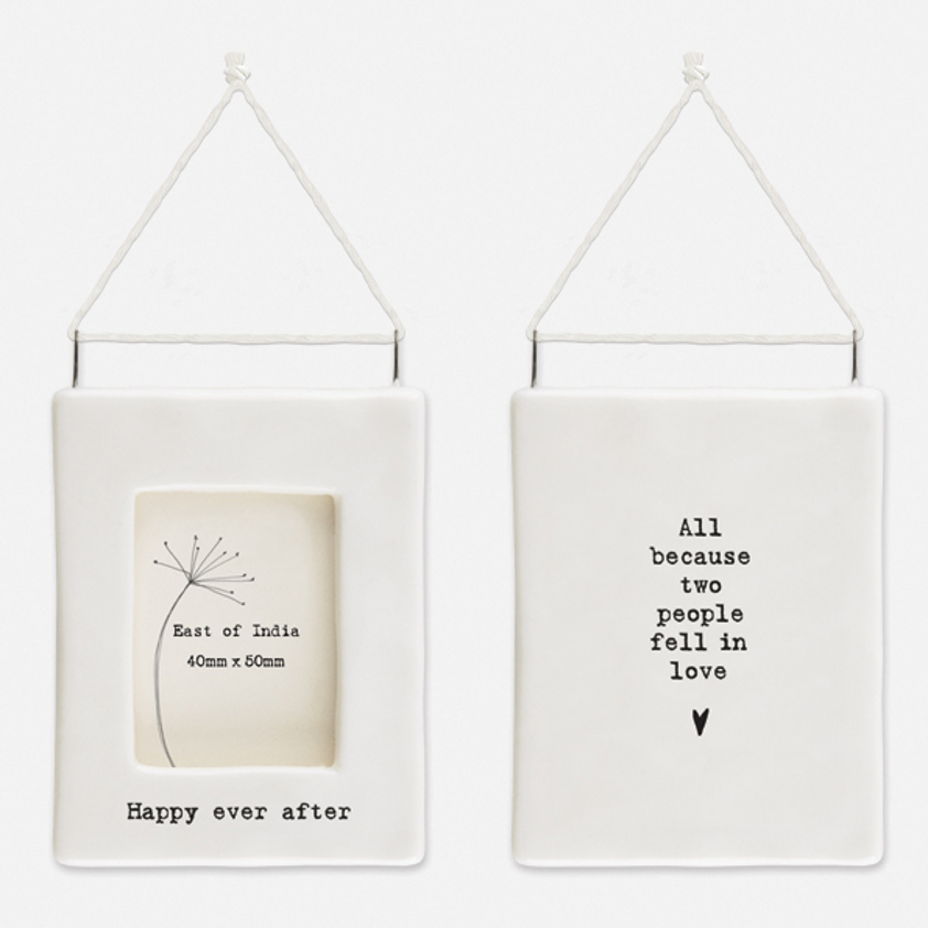 Mini hanging frame Happy ever after