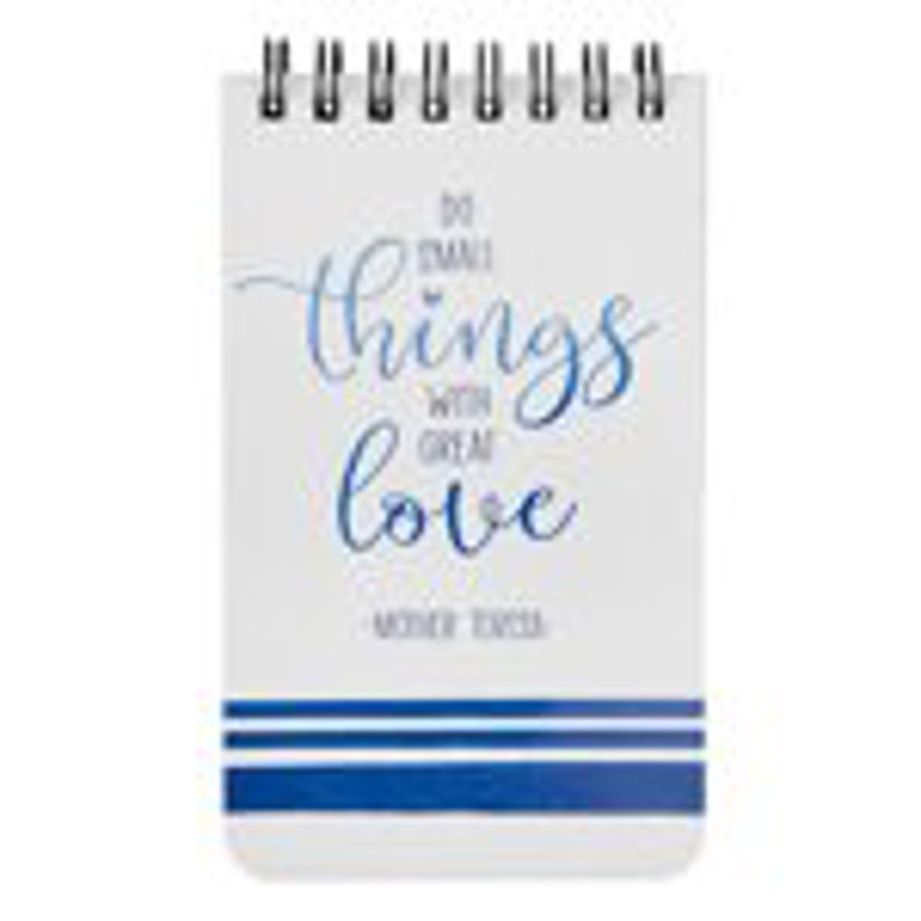 Do Small Things Spiral Notepad