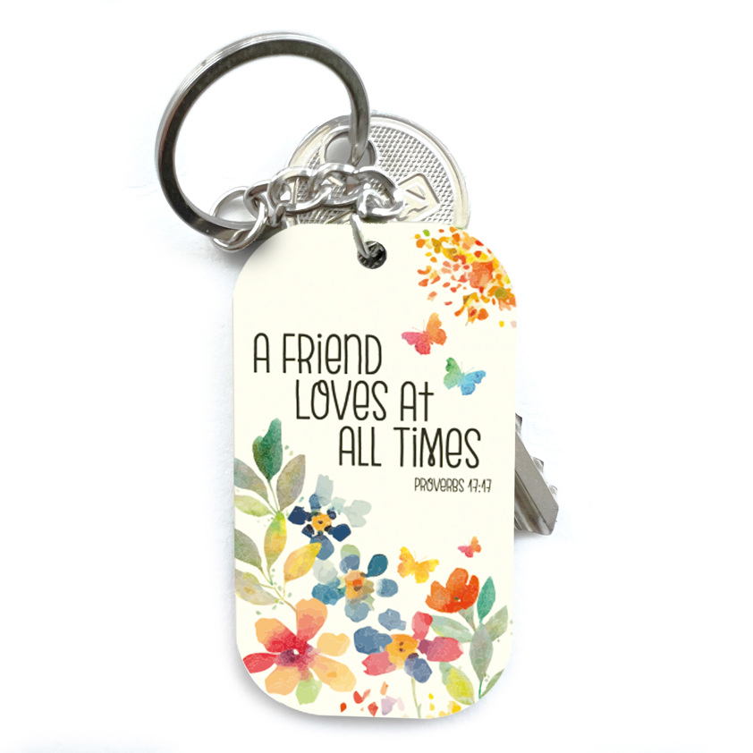 A friend loves keyring