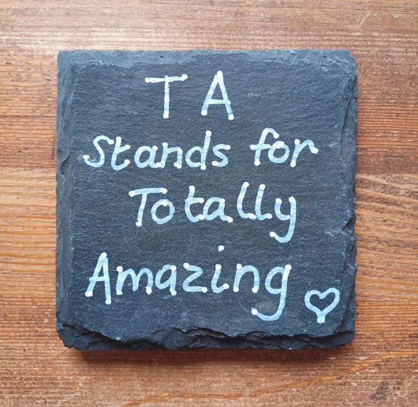 TA - Totally Amazing Slate Coaster LPJ