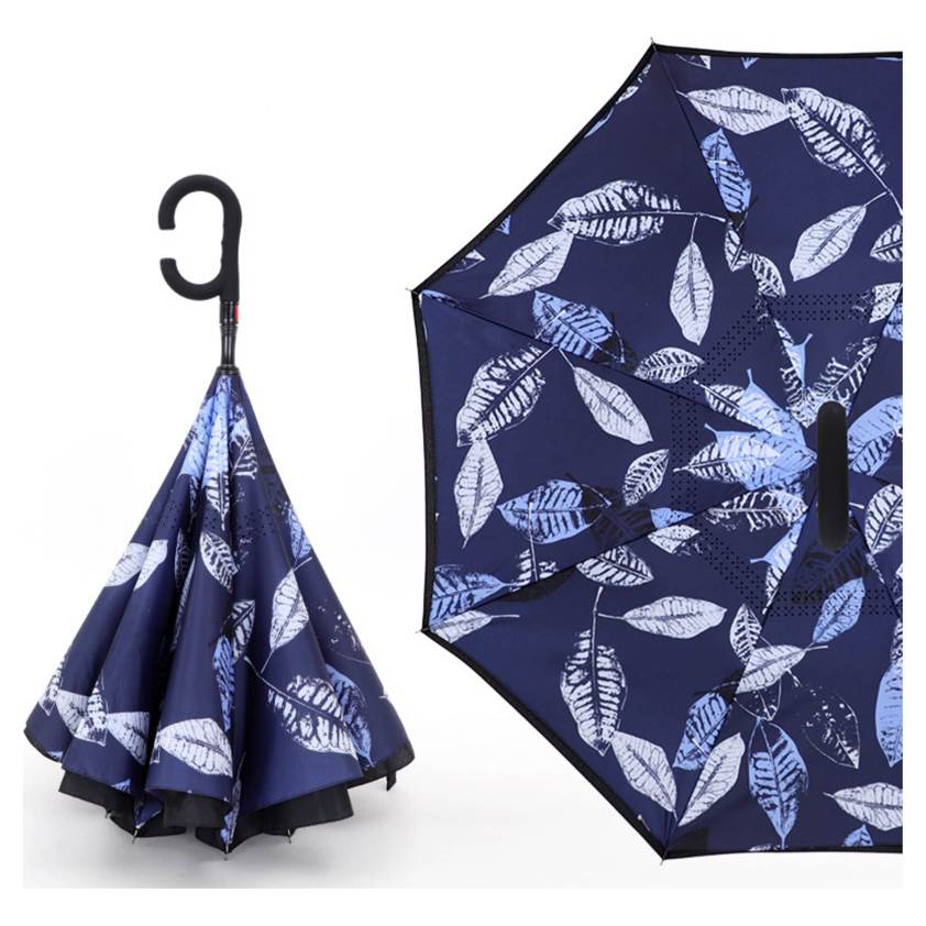 Navy Stripe Umbrella