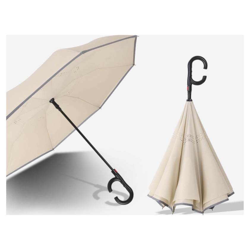 Navy Stripe Umbrella