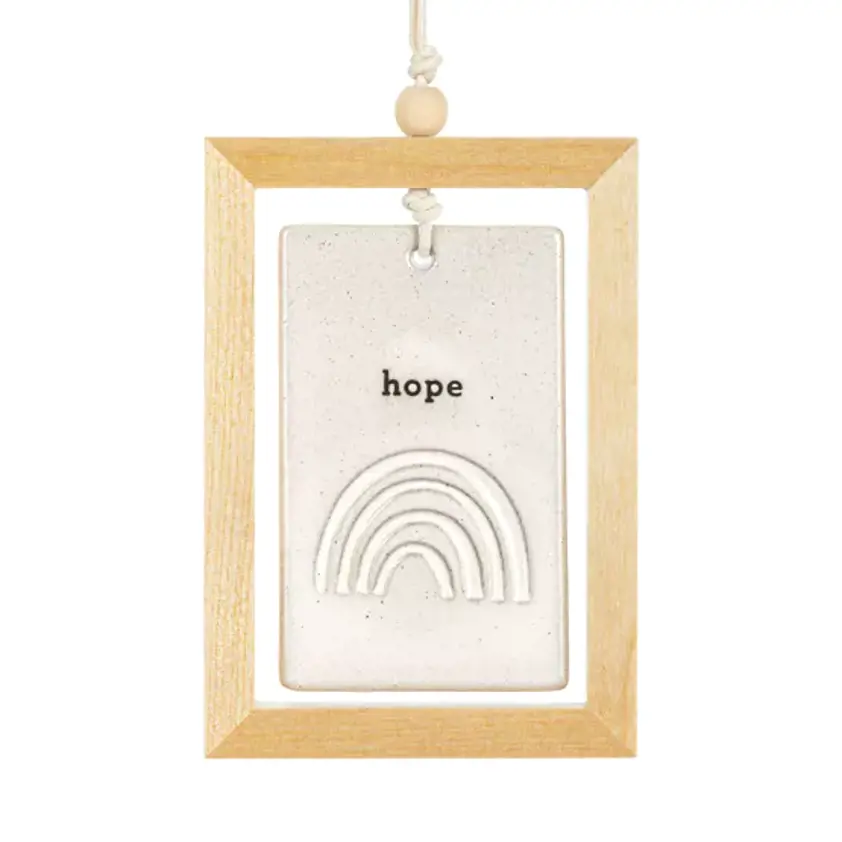 Demdaco Inspired Collection Hope Hanging Plaque 3" x 4.5"