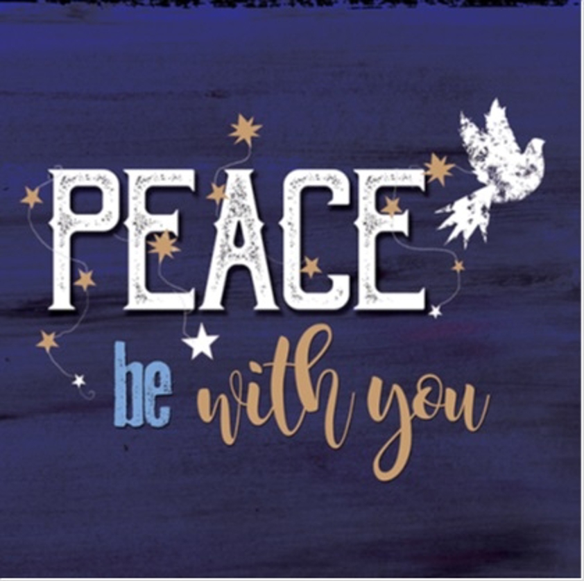 Peace Be With You Cards - Pack of 10