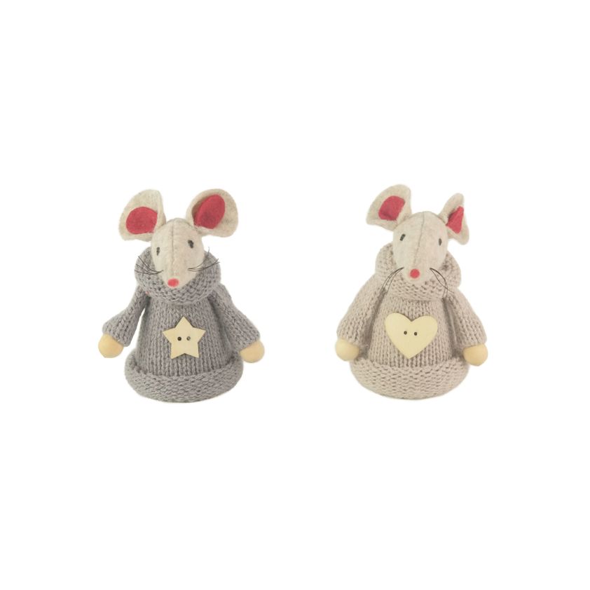 Sitting Mice (2 Ass.)