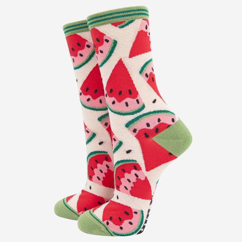 Bamboo Socks Watermelons