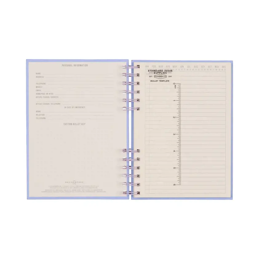 Standard Issue Planner Notebook No. 12 - Lavender + Periwinkle