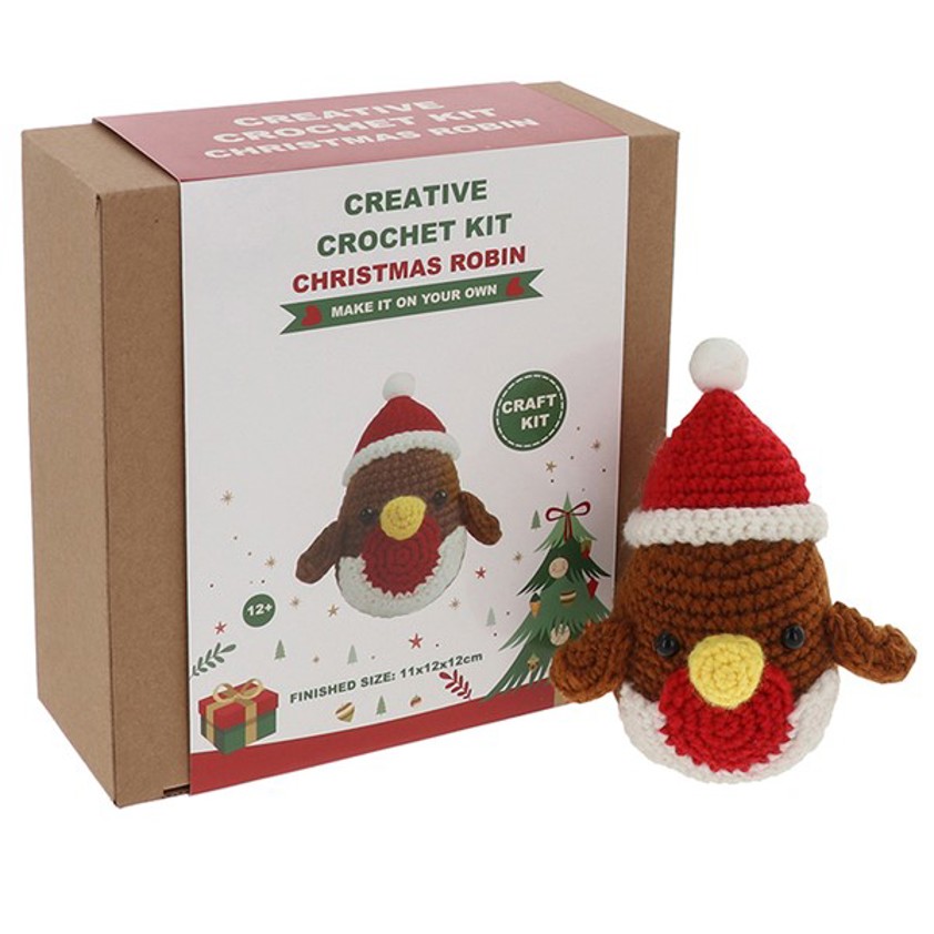 Creative Crochet Christmas Robin