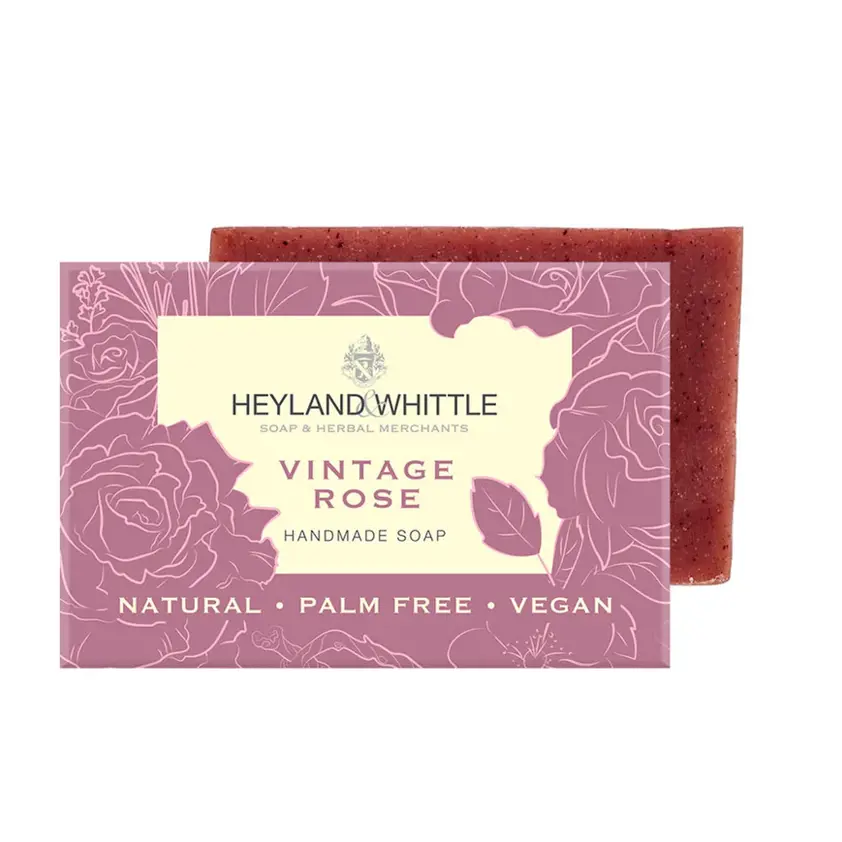 Vintage Rose Handmade Soap 45g Palm Free