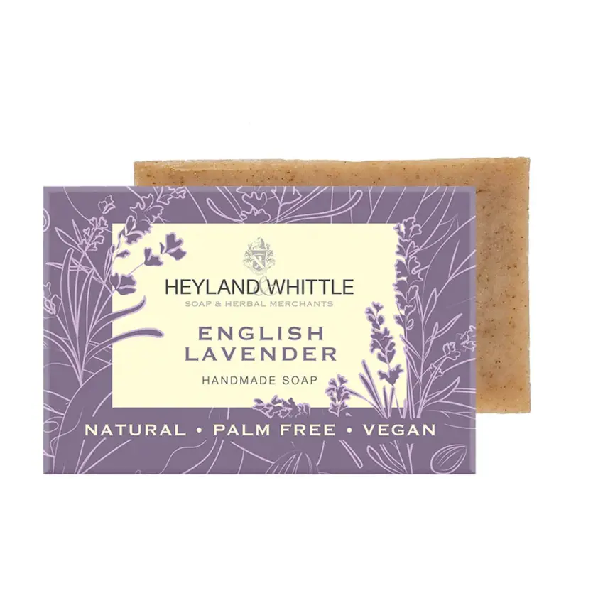 English Lavender Handmade Soap 45g Palm Free