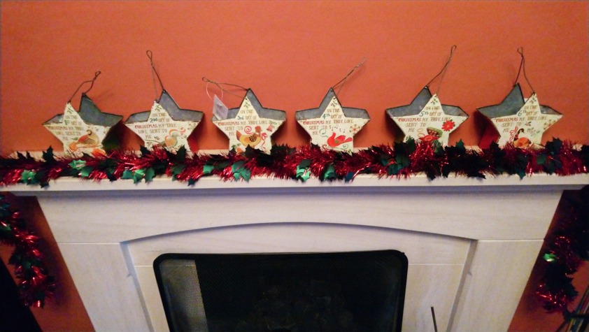 12 Days Of Christmas Hanging Decoration