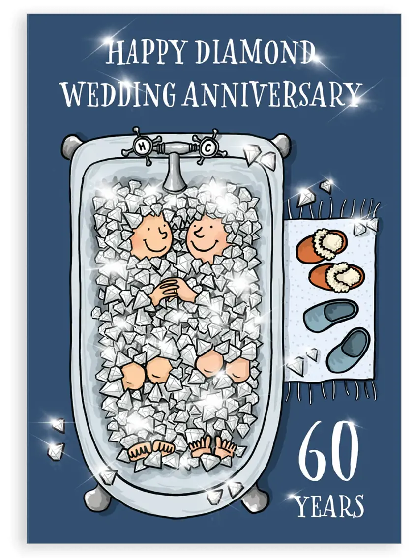 Diamond wedding anniversary