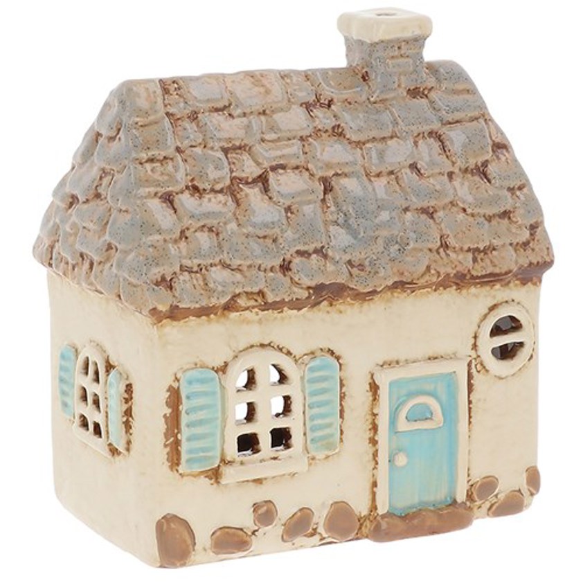 Village Pottery Garden Pebble House Tealight