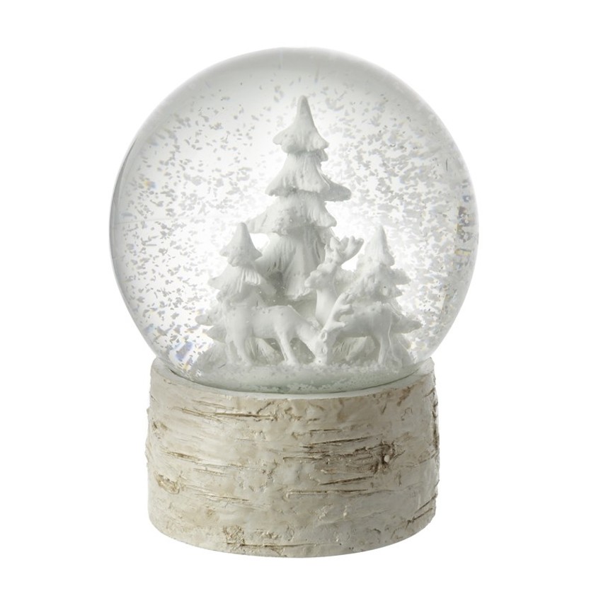 Deer & Tree Water Globe