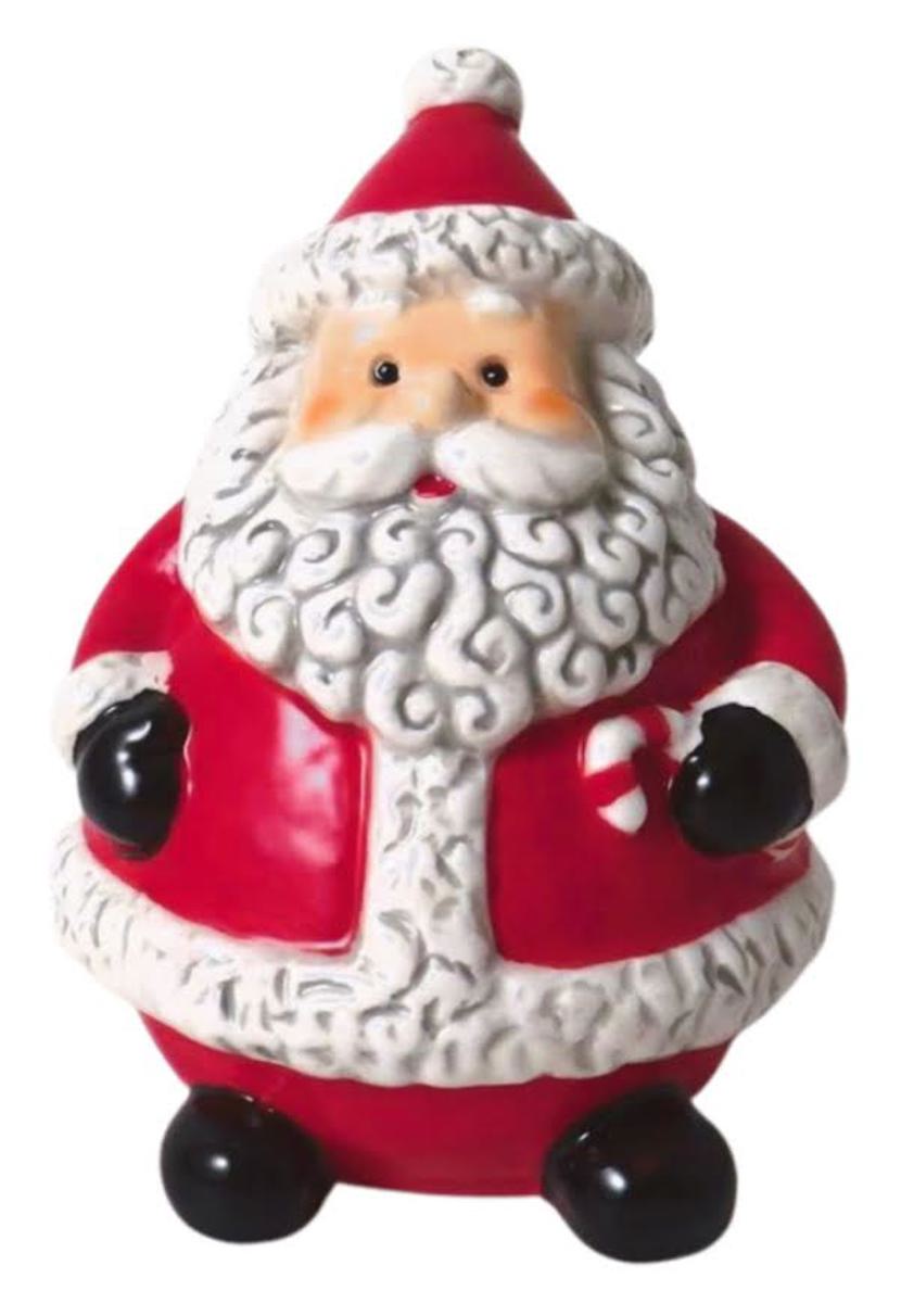 Ceramic Santa 9.9cm