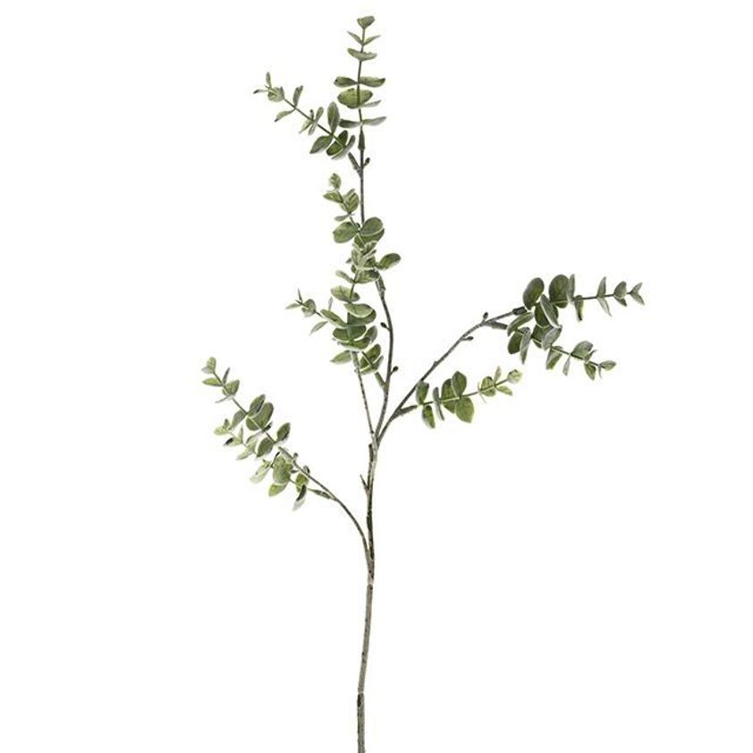 Flocked Eucalyptus 63cm