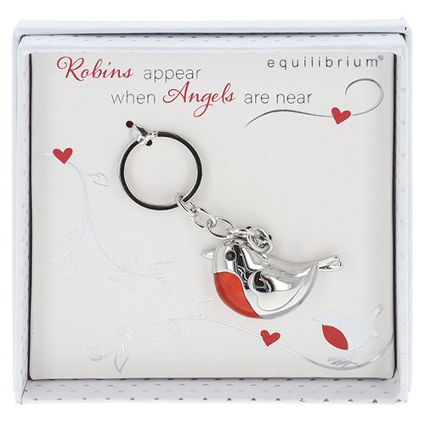 Robins Appear Keyring