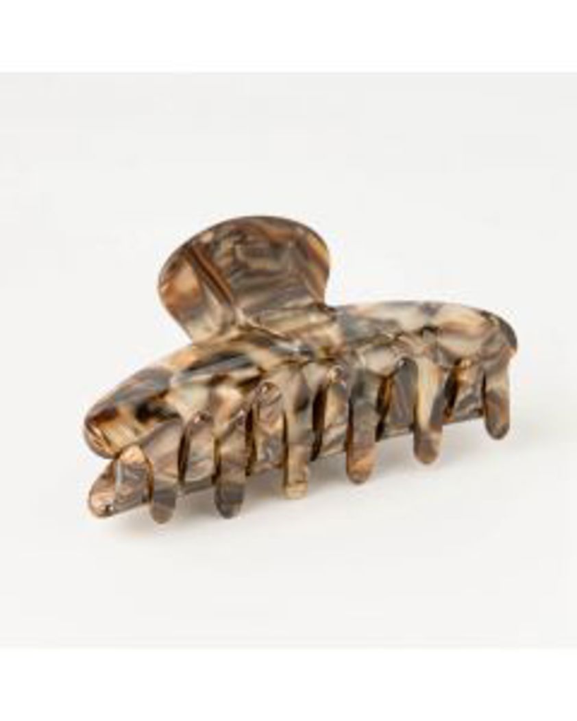 Brown Shimmer Hair Claw