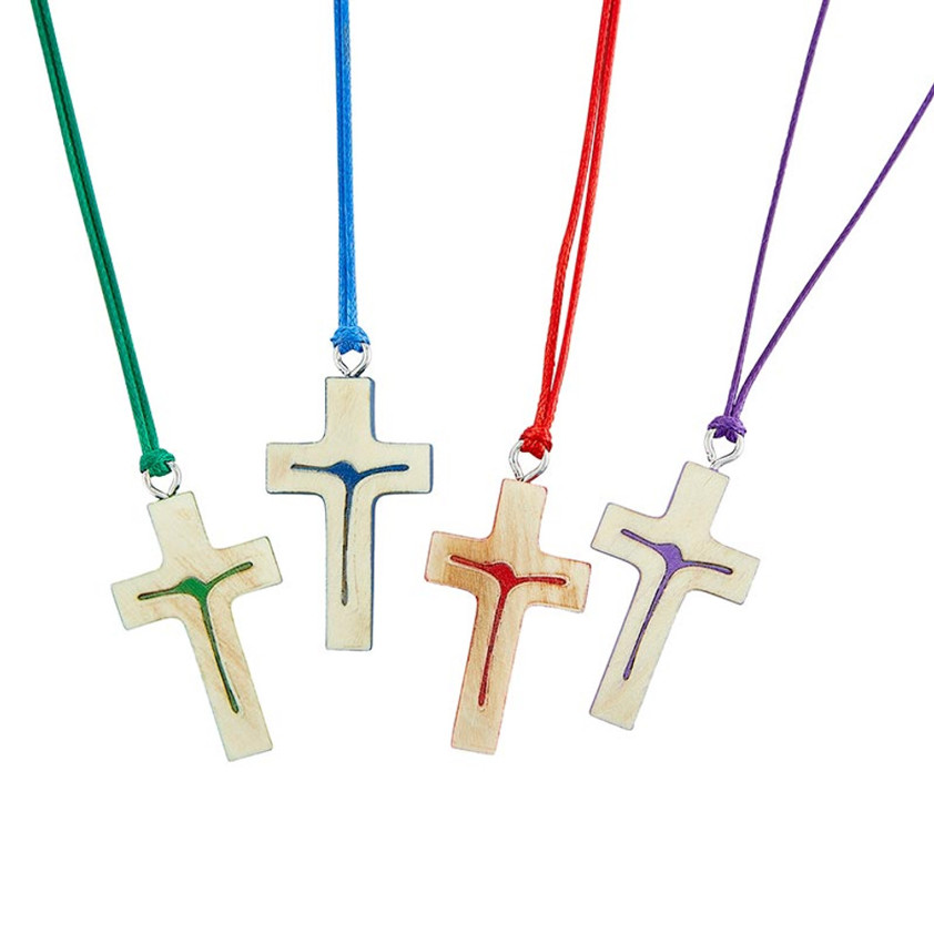 Cross Pendant - Wood