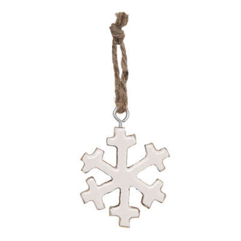 Wooden Snowflakes