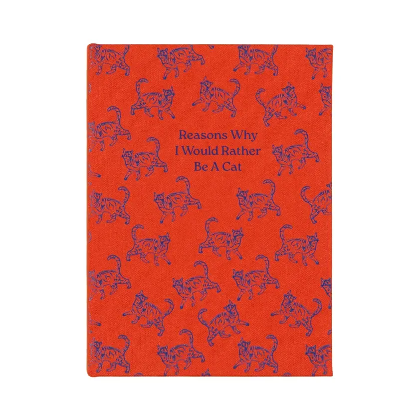 Reasons Why I Would Rather Be a Cat Bookstyle Notepad - 4.5" x 6.25"