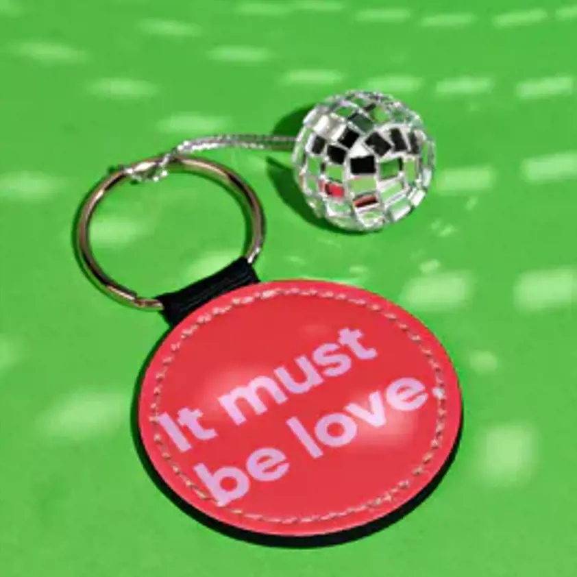 Say It With Songs PU Leather Keyring - It Must Be Love - Madness